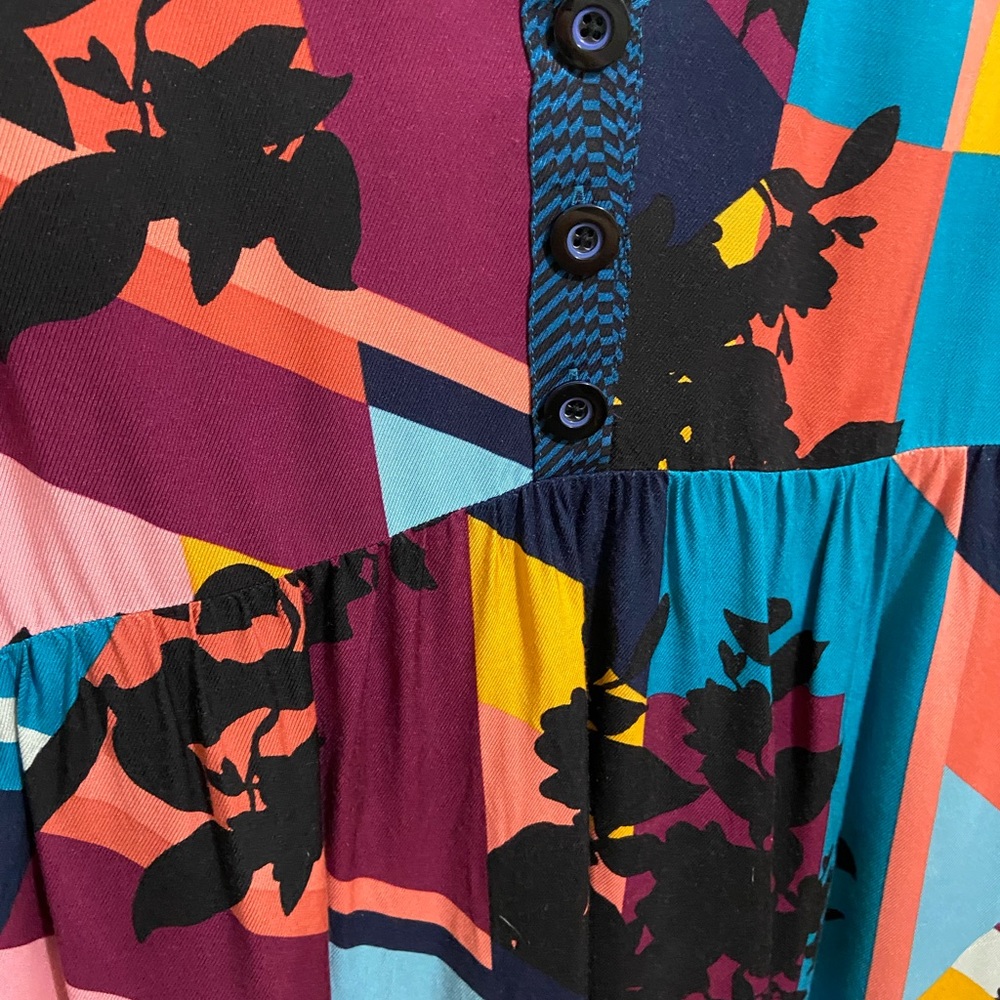 EUC Anthropologie Maeve Patchwork Dress - Picture 10 of 11